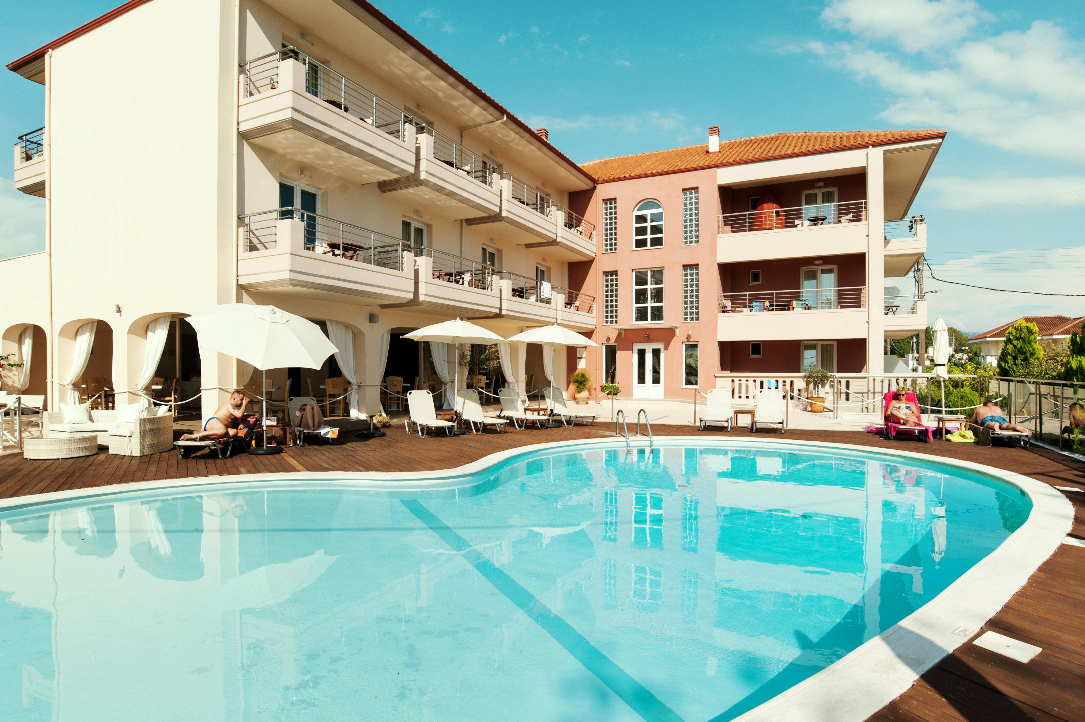 Ammos Bay Hotell Ammoudia Exteriör bild