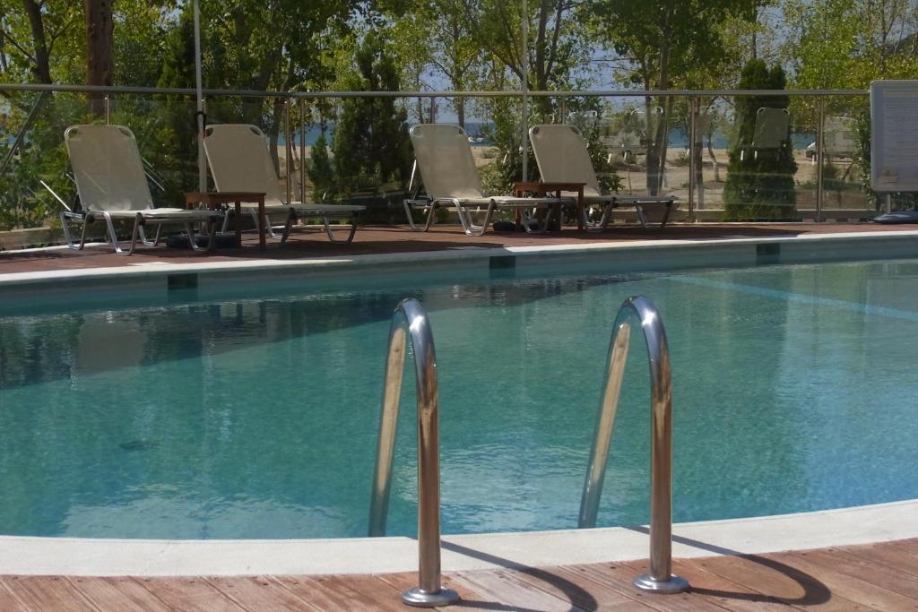 Ammos Bay Hotell Ammoudia Exteriör bild